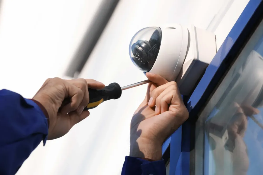 Installation caméra de surveillance à La Haie-Fouassière