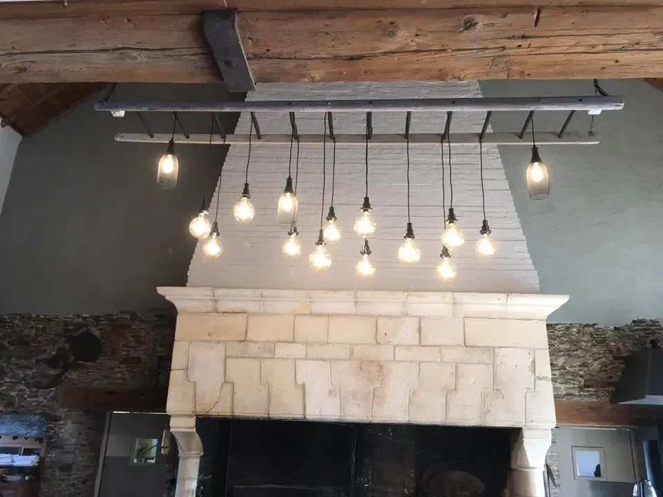 lustre cheminée